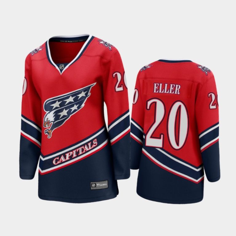 Women 2021 Washington Capitals Lars Eller #20 Special Edition Jersey - Red