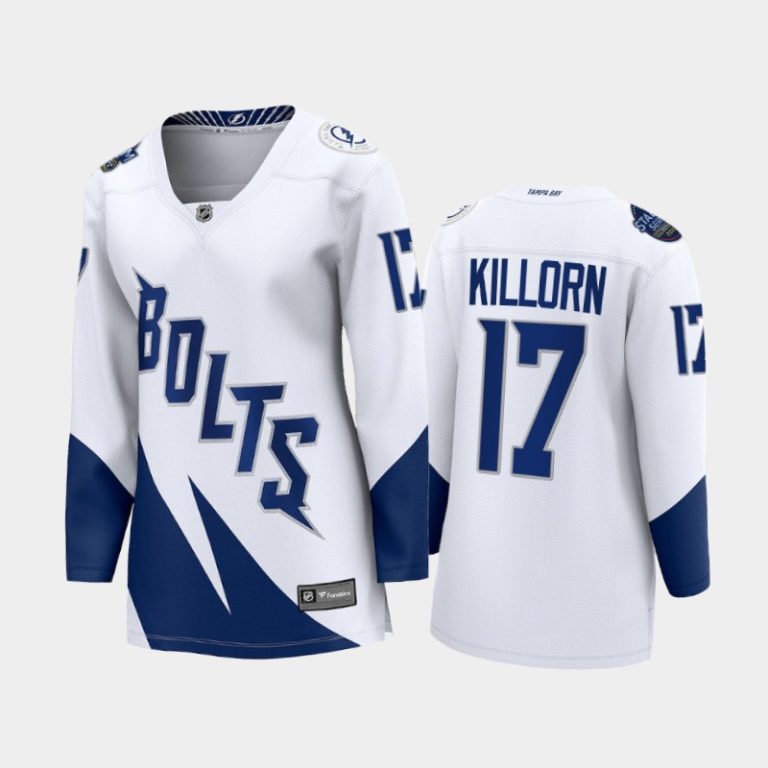 Women Alex Killorn #17 Lightning 2022 Stadium Series White Jersey