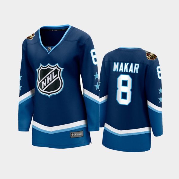 Women Colorado Avalanche Cale Makar #8 2022 NHL All-Star Western Jersey Blue