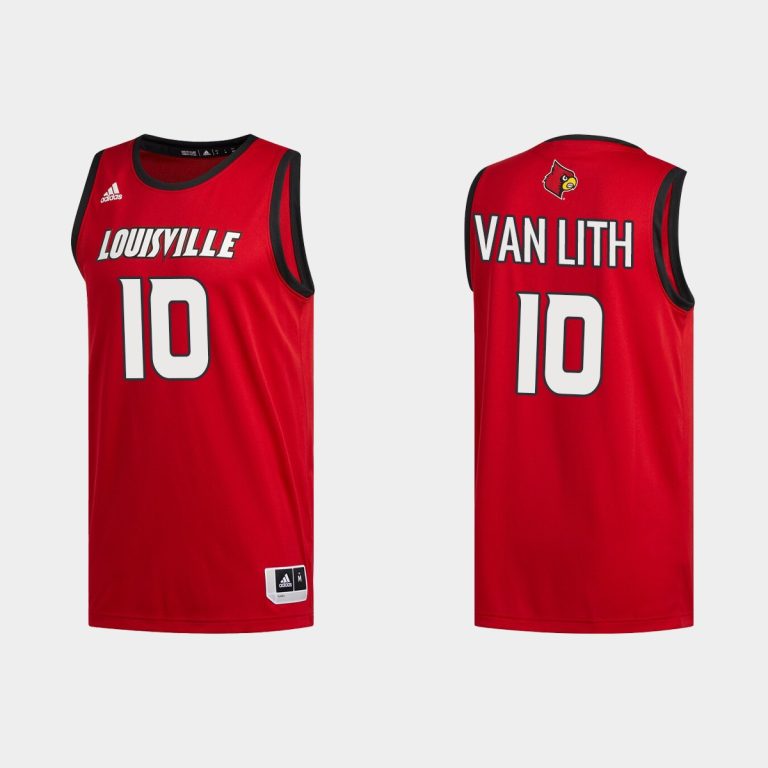 Women NCAA Basketball Hailey Van Lith College Basketball College Basketball Jersey Red