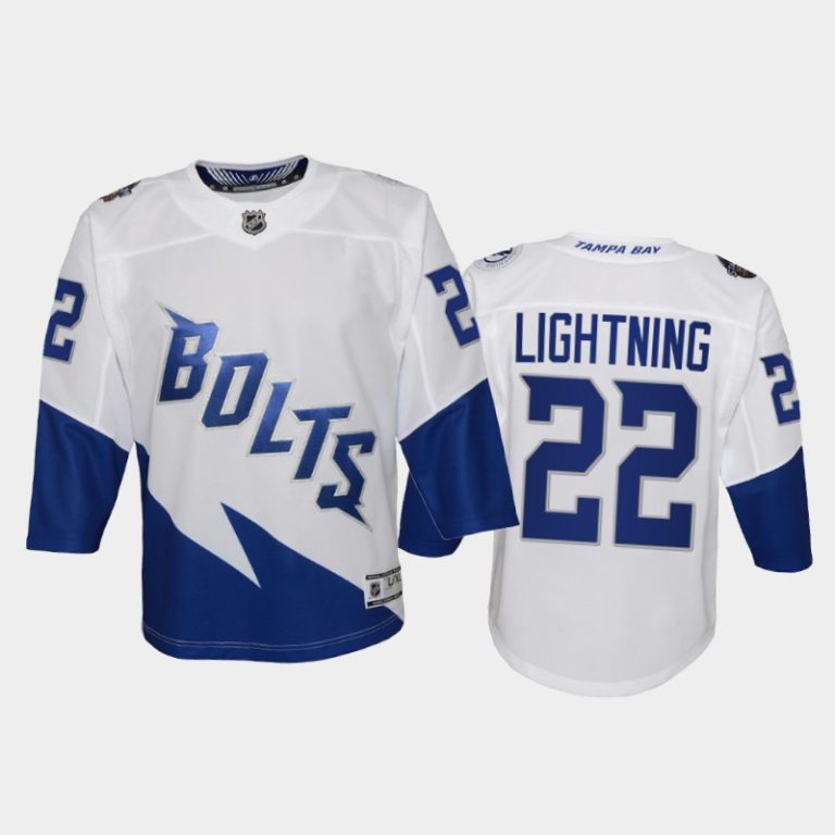 Youth Lightning 2022 Stadium Series White Jersey