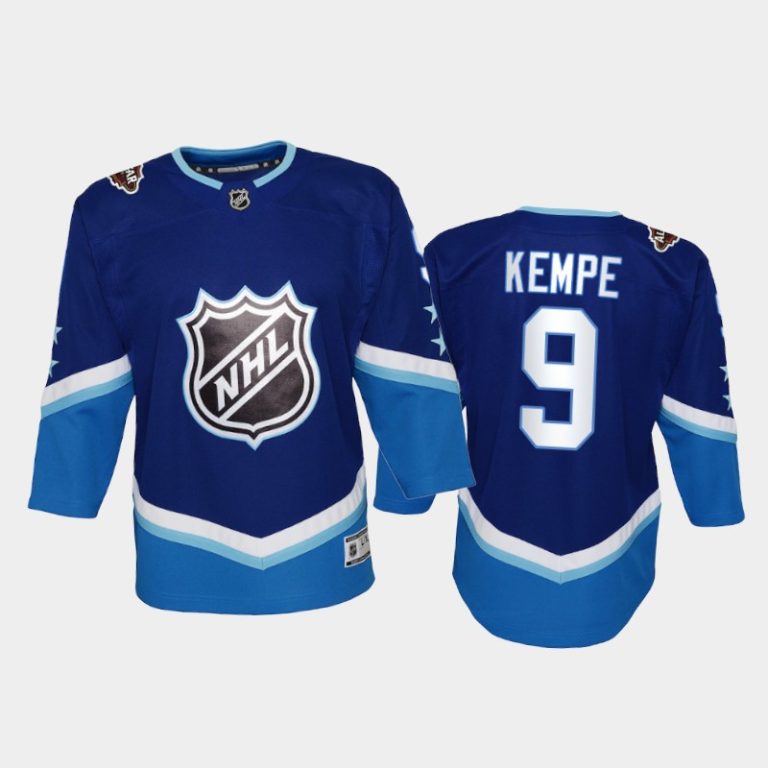 Youth Los Angeles Kings Adrian Kempe #9 2022 NHL All-Star Western Blue Jersey