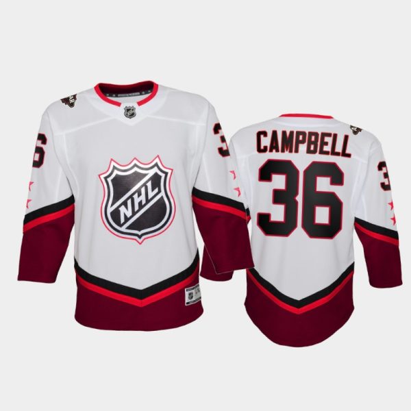 Youth Toronto Maple Leafs Jack Campbell #36 2022 NHL All-Star Eastern White Jersey