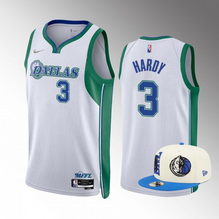 2022 NBA Draft Jaden Hardy Dallas Mavericks White Jersey City Edition