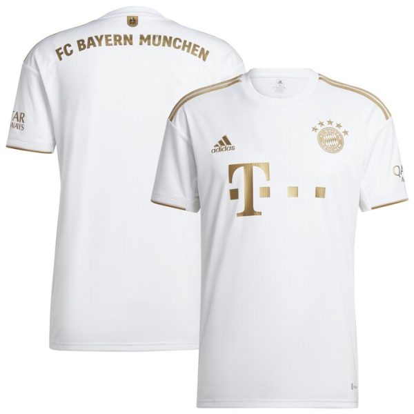 Bayern Munich 2022/23 Away Blank Replica Jersey - White