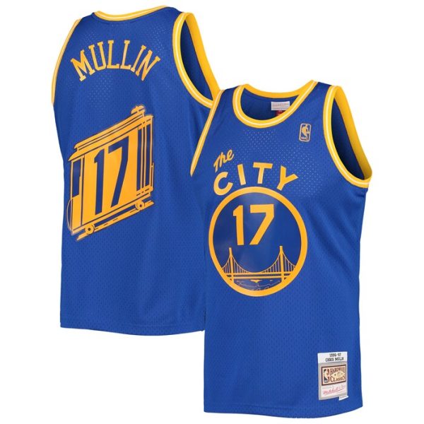 Chris Mullin Golden State Warriors M&N 1996-97 Hardwood Classics Swingman Jersey - Royal