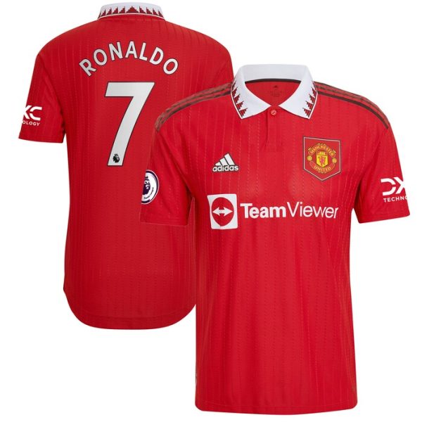 Cristiano Ronaldo Manchester United 2022/23 Home Player Jersey - Red