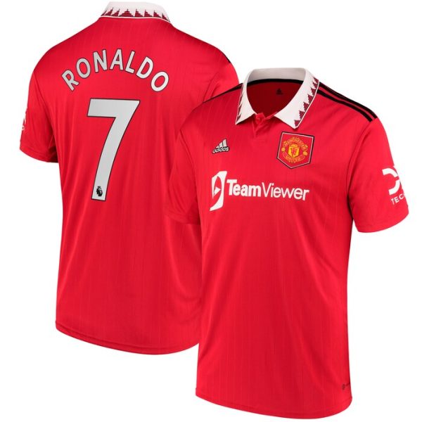 Cristiano Ronaldo Manchester United 2022/23 Home Replica Player Jersey - Red