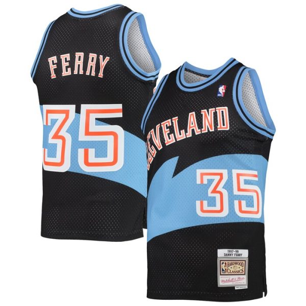 Danny Ferry Cleveland Cavaliers M&N 1997-98 Hardwood Classics Swingman Jersey - Black