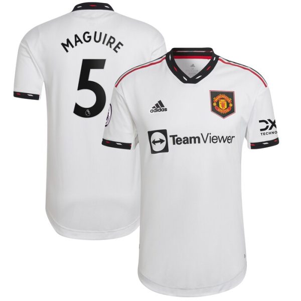 Harry Maguire Manchester United 2022/23 Away Player Jersey - White