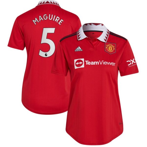 Harry Maguire Manchester United Women 2022/23 Home Replica Player Jersey - Red