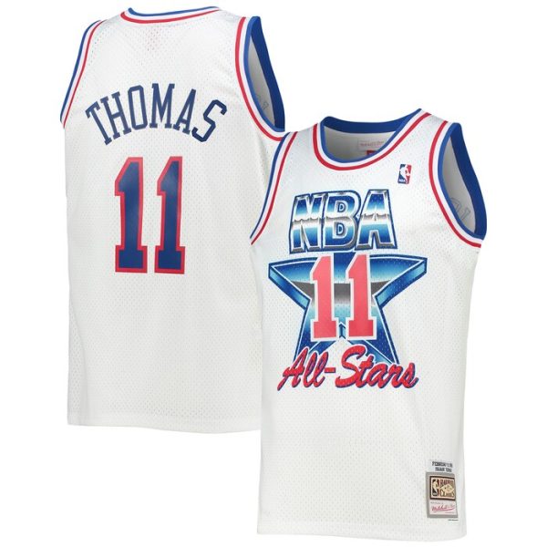 Isiah Thomas Eastern Conference M&N Hardwood Classics 1992 NBA All-Star Game Swingman Jersey - White