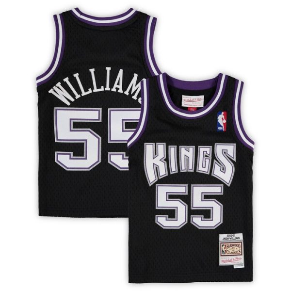 Jason Williams Sacramento Kings M&N Preschool Hardwood Classics Throwback Team Jersey - Black