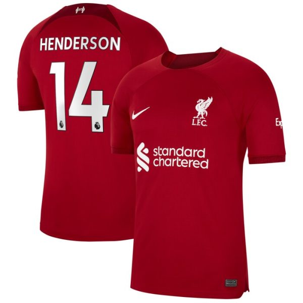 Jordan Henderson Liverpool 2022/23 Home Replica Player Jersey - Red