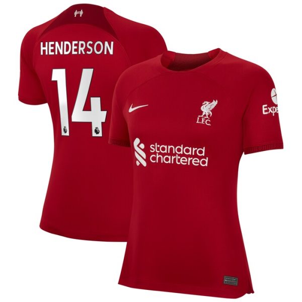 Jordan Henderson Liverpool Women 2022/23 Home Replica Player Jersey - Red