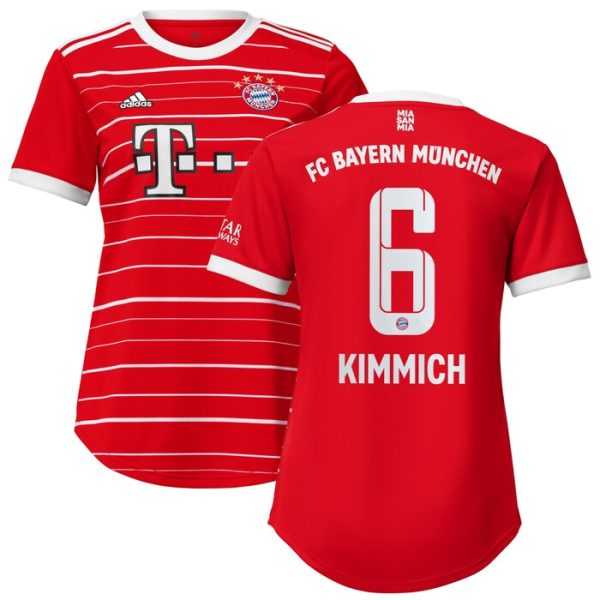 Joshua Kimmich Bayern Munich Women 2022/23 Home Replica Player Jersey - Red