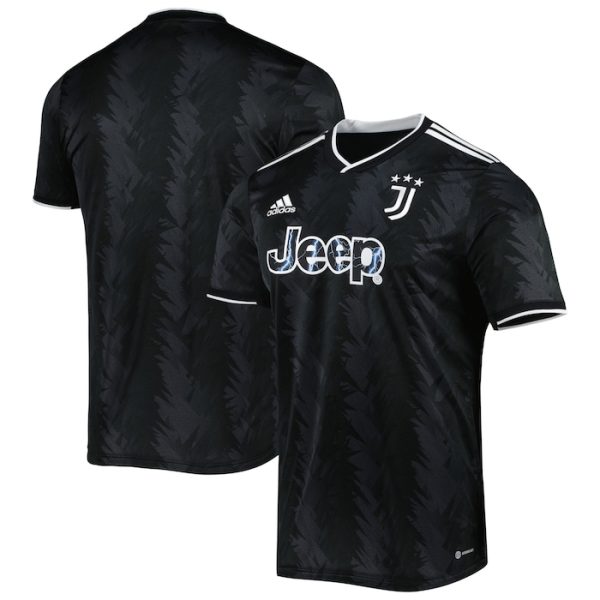 Juventus 2022/23 Away AEROREADY Replica Blank Jersey - Black