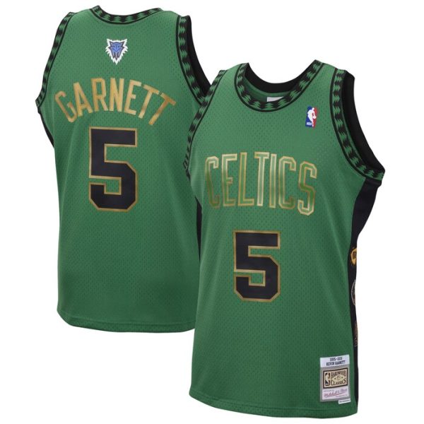 Kevin Garnett Boston Celtics M&N Special Edition 2020 Hardwood Classics Swingman Jersey - Green