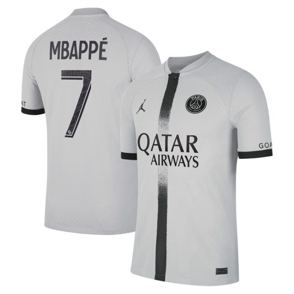 Kylian Mbappe Paris Saint-Germain 2022/23 Away Vapor Match Player Jersey - Black