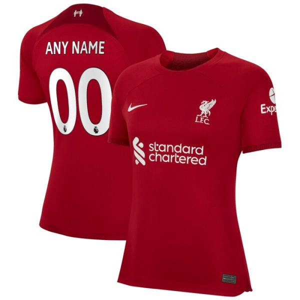 Liverpool Women 2022/23 Home Replica Custom Jersey - Red
