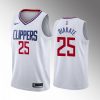 Los Angeles Clippers Moussa Diabate 2022 NBA Draft #25 White Jersey Association Edition Michigan Wolverines