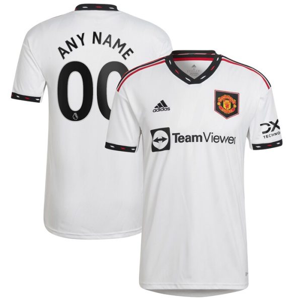 Manchester United 2022/23 Away Custom Replica Jersey - White