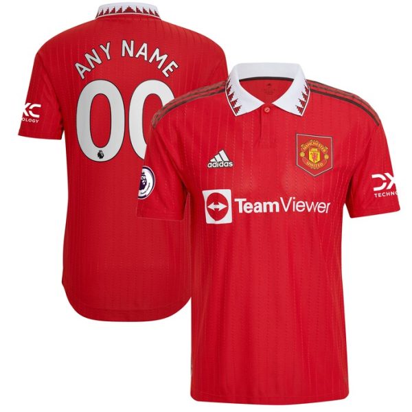 Manchester United 2022/23 Home Custom Jersey - Red