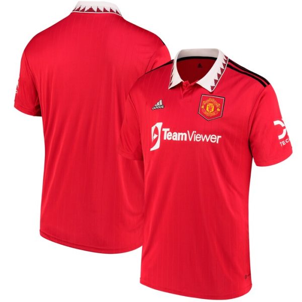 Manchester United 2022/23 Home Replica Blank Jersey - Red