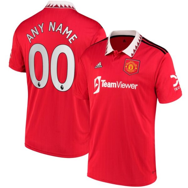 Manchester United 2022/23 Home Replica Custom Jersey - Red