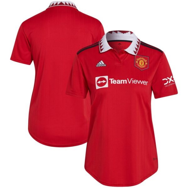 Manchester United Women 2022/23 Home Replica Blank Jersey - Red