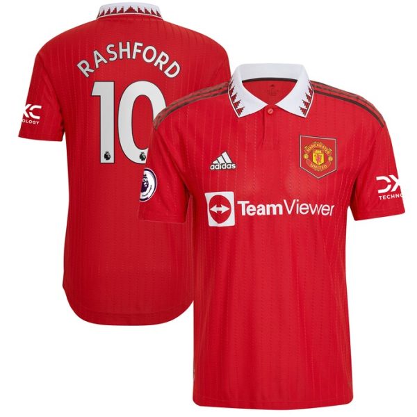 Marcus Rashford Manchester United 2022/23 Home Player Jersey - Red
