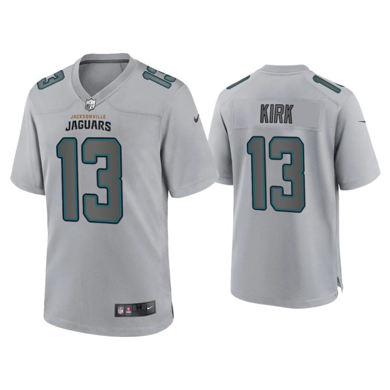 Men Christian Kirk Jacksonville Jaguars Gray Atmosphere Fashion Game Jersey