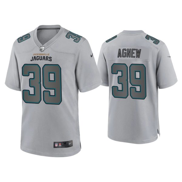 Men Jamal Agnew Jacksonville Jaguars Gray Atmosphere Fashion Game Jersey