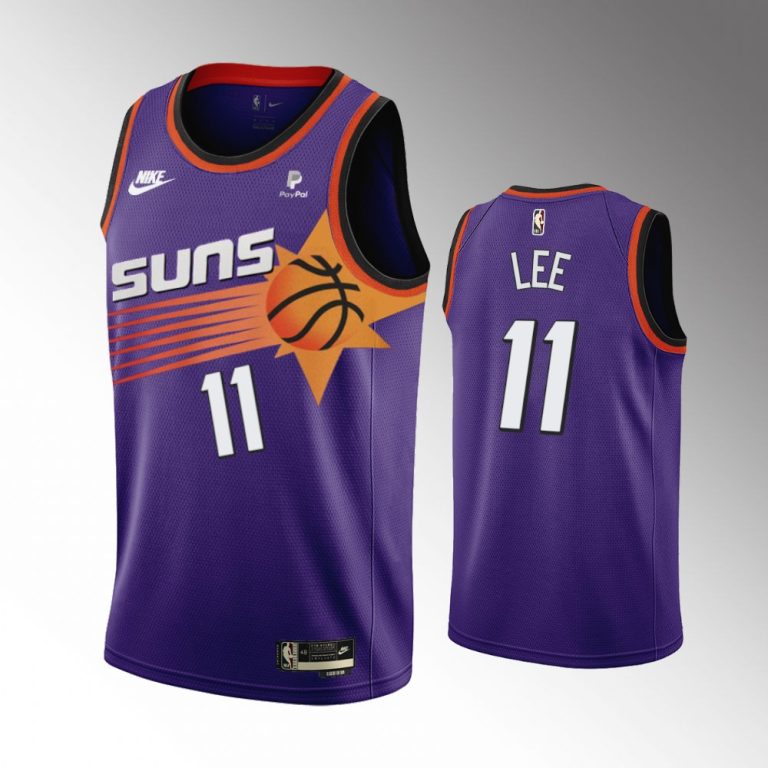 Men Phoenix Suns 2022-23 Classic Edition Purple #11 Damion Lee Swingman Jersey