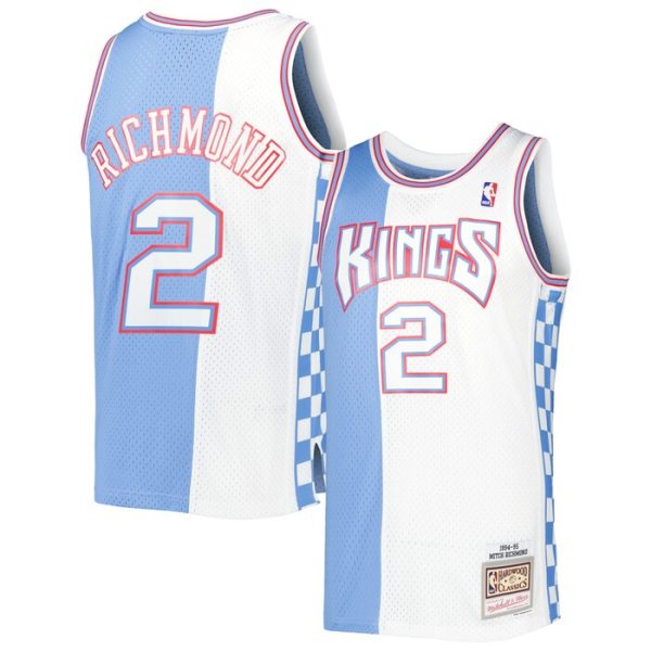 Mitch Richmond Sacramento Kings M&N 1994-95 Hardwood Classics Reload 3.0 Swingman Jersey - White