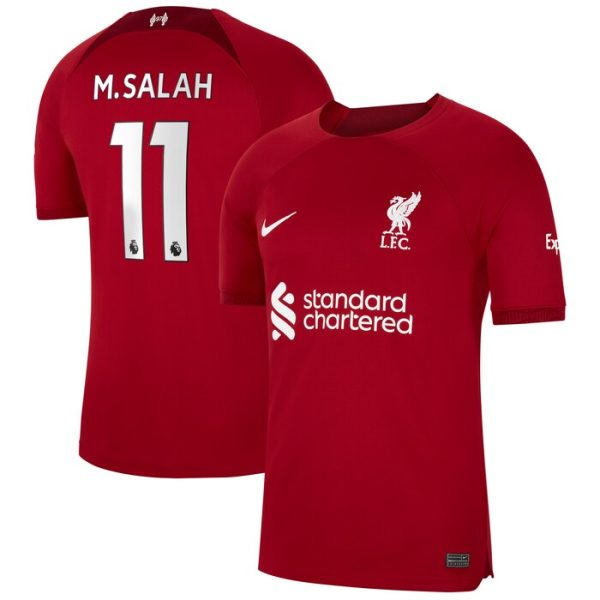 Mohamed Salah Liverpool 2022/23 Home Replica Player Jersey - Red