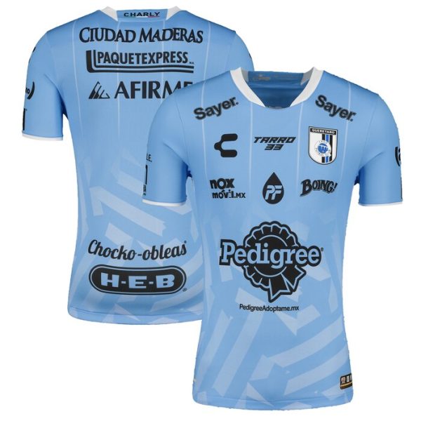 Queretaro FC Charly 2022/23 Away Blank Jersey - Blue