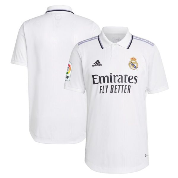 Real Madrid 2022/23 Home Blank Jersey - White