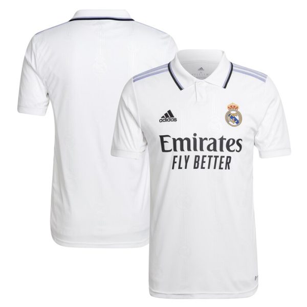 Real Madrid 2022/23 Home Replica Blank Jersey - White