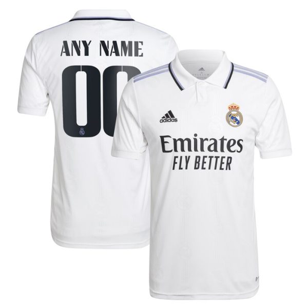 Real Madrid 2022/23 Home Replica Custom Jersey - White