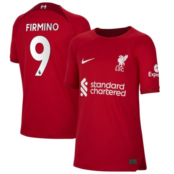Roberto Firmino Liverpool Youth 2022/23 Home Replica Player Jersey - Red