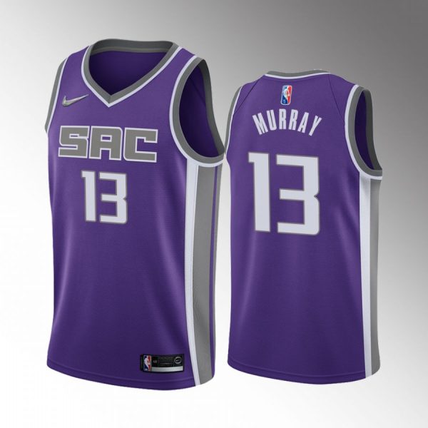 Sacramento Kings Keegan Murray 2022 NBA Draft Iowa Hawkeyes Purple #13 Jersey Icon Edition