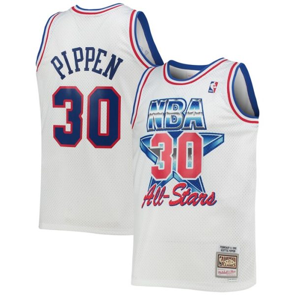Scottie Pippen Eastern Conference M&N Hardwood Classics 1992 NBA All-Star Game Swingman Jersey - White