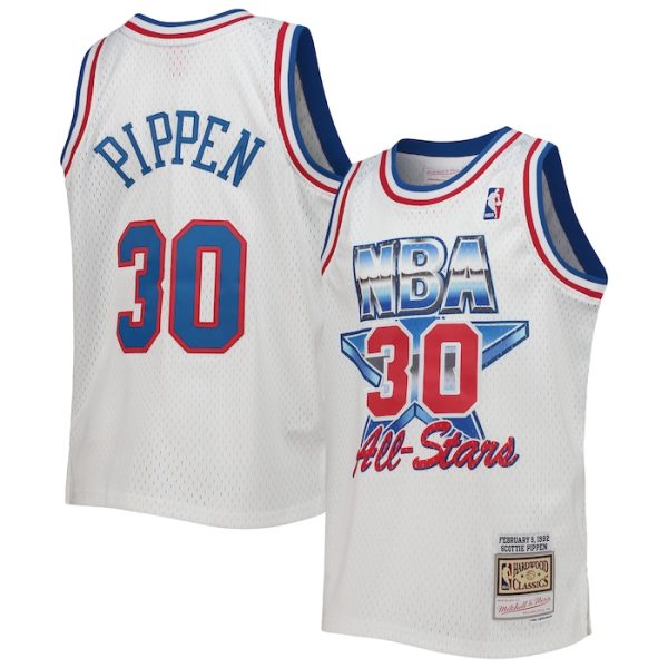 Scottie Pippen Eastern Conference M&N Youth 1992 NBA All-Star Game Hardwood Classics Swingman Jersey - White