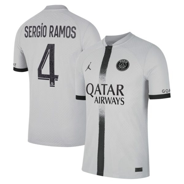 Sergio Ramos Paris Saint-Germain 2022/23 Away Vapor Match Player Jersey - Black