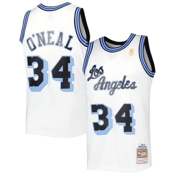 Shaquille O'Neal Los Angeles Lakers M&N 1996-97 Hardwood Classics Reload 3.0 Swingman Jersey - White