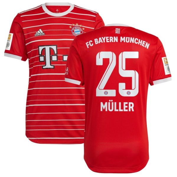 Thomas Muller Bayern Munich 2022/23 Home Player Jersey - Red