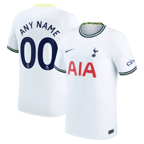 Tottenham Hotspur 2022/23 Home Replica Custom Jersey - White