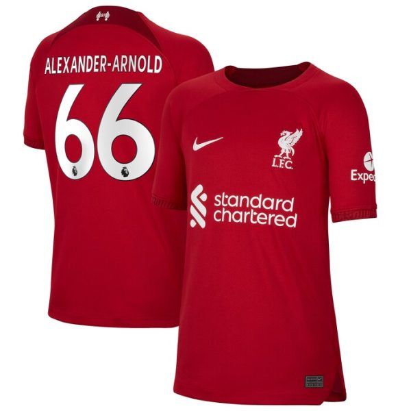 Trent Alexander-Arnold Liverpool Youth 2022/23 Home Replica Player Jersey - Red