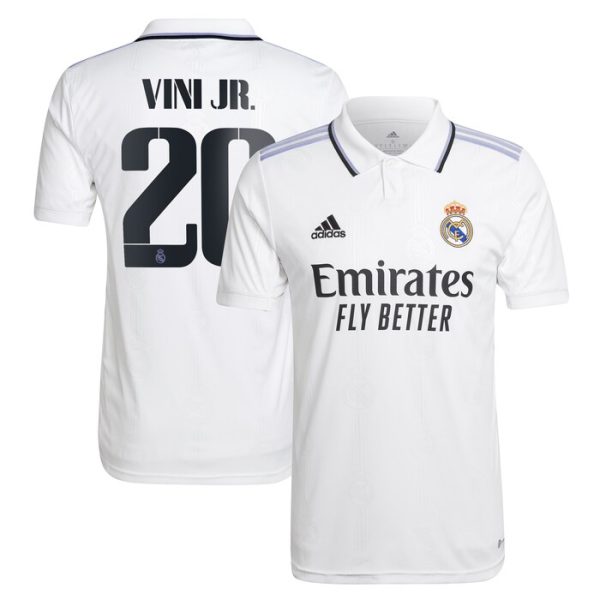 Youth adidas Vinicius Junior Purple Real Madrid 2022/23 Away Replica Player  Jersey